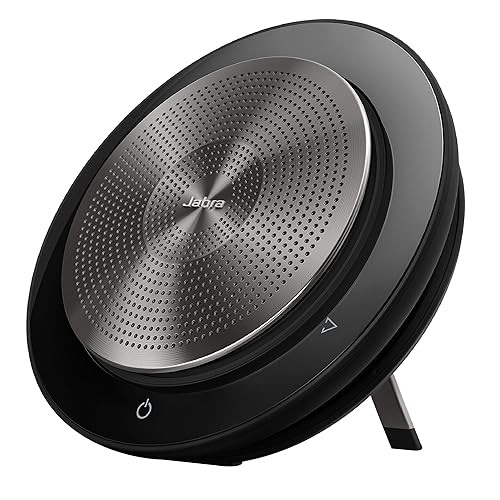 Jabra Speak 750 UC Wireless Bluetooth Speakerphone with Link 370 USB Adapter – Portable Conference Speaker for Holding Meetings Anywhere with Premium Audio - Certified for Zoom & Google Meet Speak 750 UC Optimized