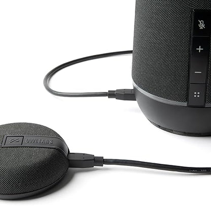 Owl Labs Expansion Mic for Meeting Owl 3 / Meeting Owl 4+ - Extend Audio Reach in Larger Spaces by 8 feet (2.5 Meters) in The Direction of The mic - Charcoal