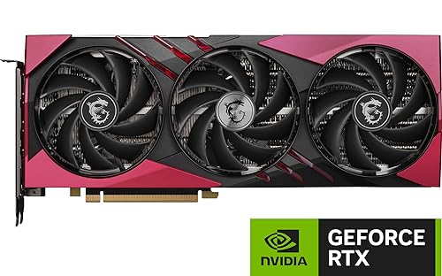 MSI Gaming RTX 4070 Super 12G Gaming X Slim MLG Graphics Card (NVIDIA RTX 4070 Super, 192-Bit, Boost Clock: 2655 MHz, 12GB GDRR6X 21 Gbps, HDMI/DP, Ada Lovelace Architecture)