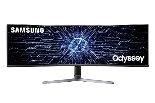 Samsung LC49RG90SSNXZA 49 QLED 120Hz HDR1000 WQHD Curved Super Wide 32:9 Gaming Monitor LC49RG90SSNXZA 49 inch