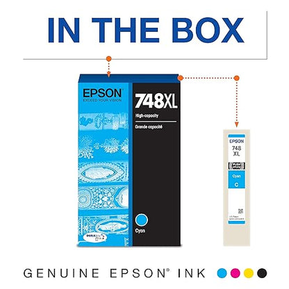 Epson DURABrite Pro 748 Original Ink Cartridge - Cyan