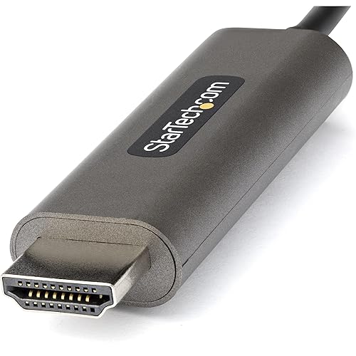 StarTech.com 16ft (5m) USB C to HDMI Cable 4K 60Hz w/ HDR10 - Ultra HD USB Type-C to 4K HDMI 2.0b Video Adapter Cable - USB-C to HDMI HDR Monitor/Display Converter - DP 1.4 Alt Mode HBR3 (CDP2HDMM5MH)