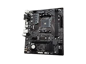 Gigabyte A520M S2H (AMD Ryzen AM4/MicroATX/4+3 Phases Digital PWM/Gigabyte Gaming GbE LAN/NVMe PCIe 3.0 x4 M.2/3 Display Interfaces/Q-Flash Plus/RGB Fusion 2.0/Motherboard)