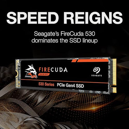 Seagate FireCuda 530 M.2 1000 GB PCI Express 4.0 3D TLC NVMe
