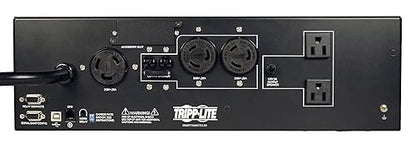 Tripp Lite SMART5000TEL3U 5000VA 3750W UPS Smart Rackmount AVR 208V 5kVA USB DB9 3URM, 5 Outlets