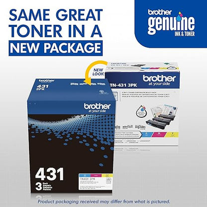 Brother TN4313PK Toner, 1, 800 Page-Yield, Cyan/Magenta/Yellow