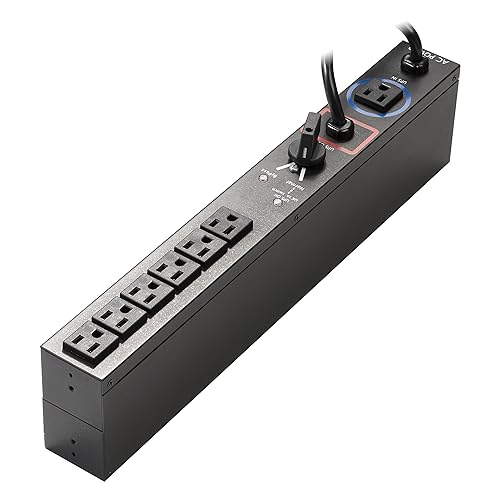 Eaton ePDU FlexPDU EHBPL2000R-PDU1U 6-Outlets PDU - 6 x NEMA 5-20R - 1.92 kVA - 1U - Horizontal Rackmount