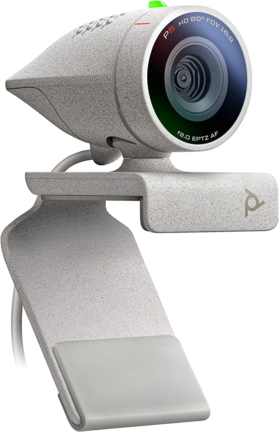 Poly Studio P5 Professional Webcam (Plantronics) - 1080p HD Laptop Camera for Video Conference &amp; Distance Learning - Monitor &amp; Tripod Mount - Privacy Shutter-Works w/Teams (Certified), Zoom(Certified) Poly Studio P5 Webcam