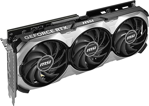 MSI Gaming RTX 4070 TI Super 16G Ventus 3X OC Graphics Card (NVIDIA RTX 4070 Ti Super, 256-Bit, Boost Clock: 2655 MHz, 16GB GDRR6X 21 Gbps, HDMI/DP, Ada Lovelace Architecture)