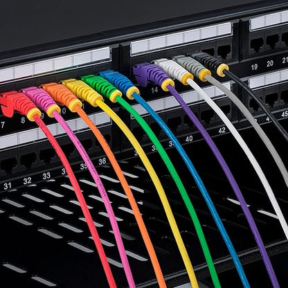 StarTech.com 25ft Gray Slim CAT6 Ethernet Cable, Snagless RJ45, LSZH, 28AWG Bare Copper, Slim Network Patch Cable/Cord