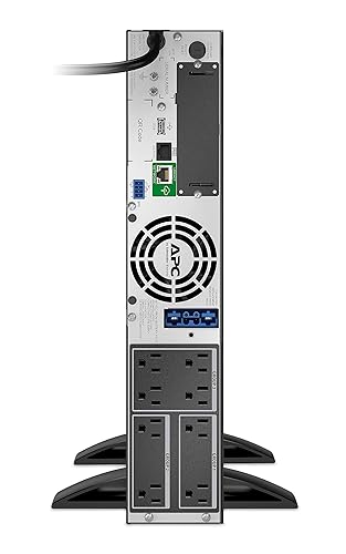 APC Network UPS, 1500VA Smart-UPS Sine Wave UPS with Extended Run Option, SMX1500RM2UC, 2U Rackmount/Tower Convertible, Line-Interactive, 120V 1500VA No NMC