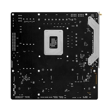 ASRock Phantom Gaming B860M Lightning WiFi 6E Intel Core Ultra B860 LGA1851 DDR5 8933 MHz 256GB M.2 Micro ATX Motherboard Thunderbolt SATA3 6.0 Gb/s PCIe 5.0