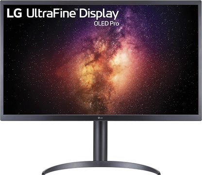 LG 32EP950-B 32” Ultrafine UHD (3840 x 2160) OLED Pro Display with Adobe RBG 99% / DCI-P3 99%, VESA Display HDR 400 True Black, 1M:1 Contrast Ratio and Tilt/Height/Pivot Adjustable Stand - Black 32 inch HW Calibration