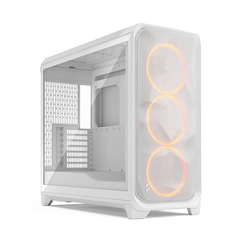 Fractal Design Meshify 3 XL White RGB TG Clear Tint - Computer Case
