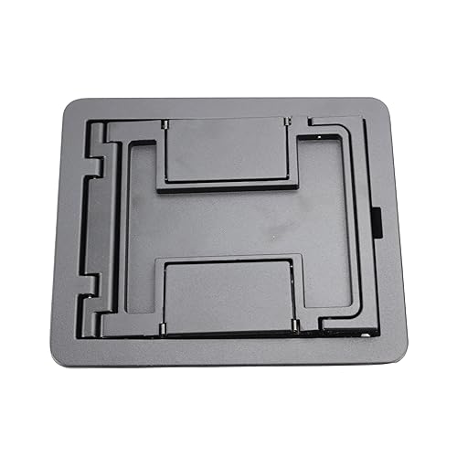 Wiremold FPCTCBK Die Cast Aluminum Flanged Cover Assembly 6-1/2 Inch x 7-3/4 Inch FloorPortTM