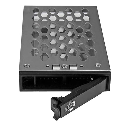 STARTECH 2.5" Hot Swap Hard Drive Tray, Extra SSD/HDD Drive Tray for One-Bay and Four-Bay Backplanes (SATSASBP125/SATSASBP425) Replacement Drive Tray