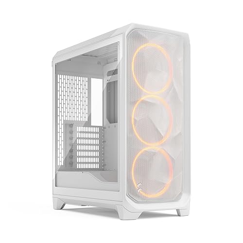 Fractal Design Meshify 3 White RGB TG Clear Tint - Computer Case