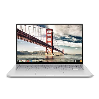 ASUS Chromebook Flip CX3, 14 Touchscreen FHD NanoEdge Display, Intel Core i3-1110G4 Processor, 128GB SSD, 8GB RAM, Backlit Keyboard, Wi-Fi 6, Chrome OS, AI Blue, CX3400FMA-DH31T-CA i3/8GB/128GB