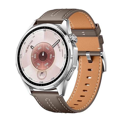 HUAWEI Watch GT 6 Smart Watch, 1.47'' Display, up to 21 Days Battery Life, GPS Smart Watches with 100+ Sports Mode, iOS & Android Compatible, Emotional Wellbeing, Health Monitoring, 46mm, Grey Grey GT6 46mm
