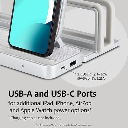 Kensington StudioCaddy with Qi Wireless Charging for Apple Devices (K59090WW)