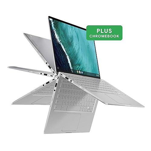 ASUS Chromebook Flip CX3, 14 Touchscreen FHD NanoEdge Display, Intel Core i3-1110G4 Processor, 128GB SSD, 8GB RAM, Backlit Keyboard, Wi-Fi 6, Chrome OS, AI Blue, CX3400FMA-DH31T-CA i3/8GB/128GB