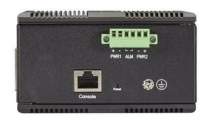 Black Box Network - LIG1014A - Industrial Managed Gigabit Ethernet Switch - (10) Rj-45, (4) Sfp