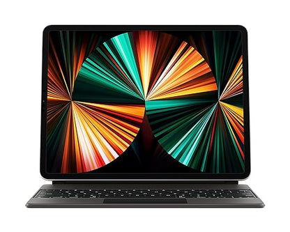 Apple Magic Keyboard: iPad Keyboard and case for iPad Pro 12.9-inch (3rd, 4th, 5th and 6th Generation), Great Typing Experience, Built-in trackpad, US English - Black US English Black