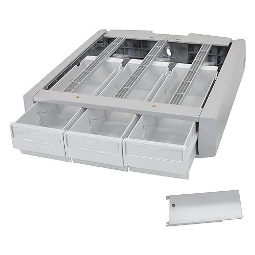 Ergotron 97-864 Styleview Supplemental Storage Drawer Triple Grey/White Includes Drawer Assem