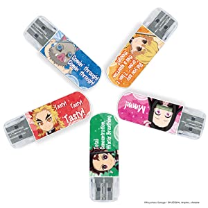 Verbatim Officially Licensed Limited Edition 16GB Demon Slayer: Kimetsu no Yaiba Thumb Drive - Inosuke Hashibira - Anime Design USB 2.0 Flash Drive