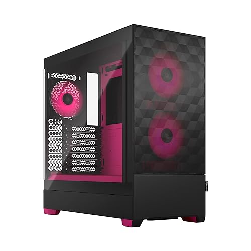 Fractal Design Pop Air RGB Magenta Core Tempered Glass Clear Tint