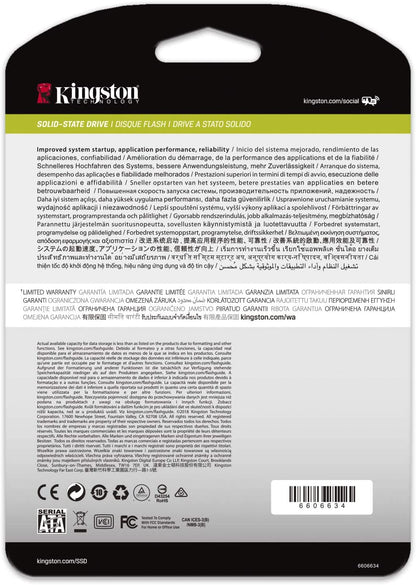 Kingston Data Centre DC500M, SEDC500M/3840G, Enterprise Drive a Stato Solido - SSD 2.5” 3840 GB