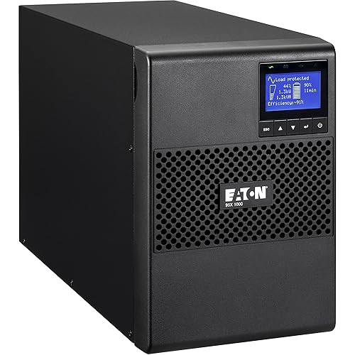 Eaton 9SX UPS 1000VA 900W 208V Network Card Optional Tower UPS Ext. Runtime
