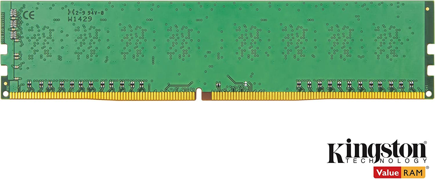 Kingston ValueRAM 16GB 2666MT/s DDR4 Non-ECC CL19 DIMM 1Rx8 1.2V KVR26N19S8/16 Desktop Memory 16 GB (1Rx8 1.2V) DDR4 2666MT/s