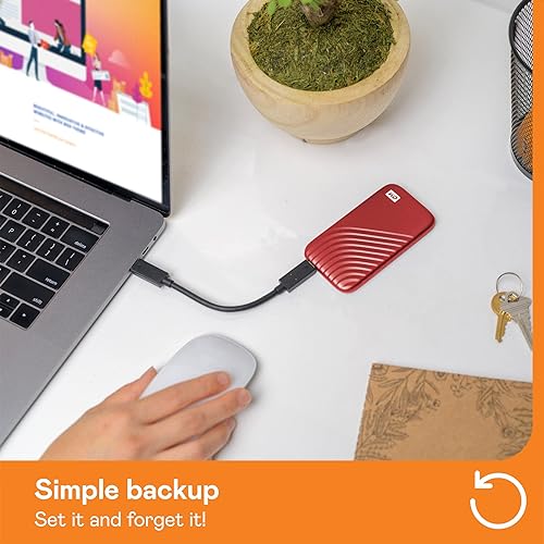 WD Western Digital My Passport 1000 GB Red