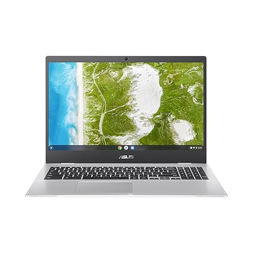 ASUS Chromebook CX1, 15.6" FHD NanoEdge Display, Intel Celeron N450, 128GB eMMC Storage, 8GB RAM, ChromeOS, CX1500CKA-BH01-CB Metallic Silver