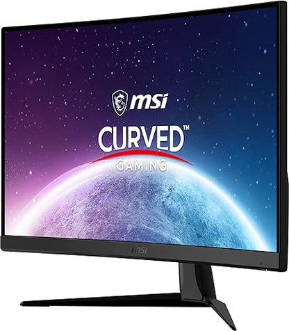 MSI G27C4X 27 Curved Gaming Monitor, 1920 x 1080 (FHD), 1ms, 250Hz, FreeSync, HDMI, DisplayPort, Anti-Flicker, Anti-Glare, HDR Ready,Black 27 G27C4X