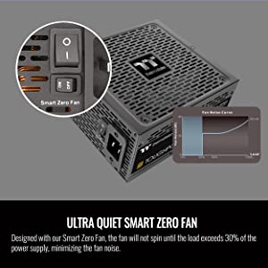 Thermaltake Toughpower GF3 1650W 80+ Gold Full Modular SLI/Crossfire Ready ATX 3.0 Standard Power Supply, PCIe Gen.5 12VHPWR Connector Included, PS-TPD-1650FNFAGU-4, 10 Year Warranty Black 1650W GF3 ATX3.0