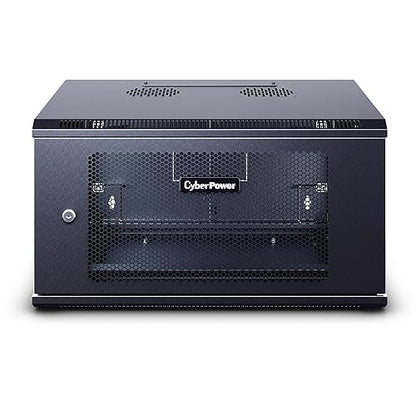 CyberPower Carbon CR6U61003 6U Wall Mount Enclosure, Black