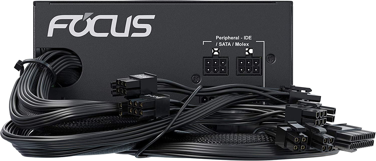Seasonic Focus SSR-850FM, 850W 80+ Gold, Semi-Modular, Fits All ATX Systems, Fan Control in Silent and Cooling Mode, 7 Year Warranty, Perfect Power Supply for Gaming and Various Application