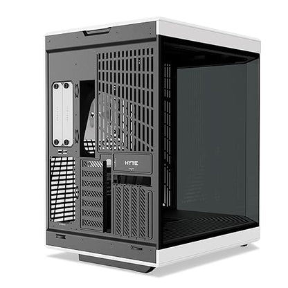 HYTE Y70 Dual Chamber ATX Mid Tower Modern Aesthetic Case - White/Black