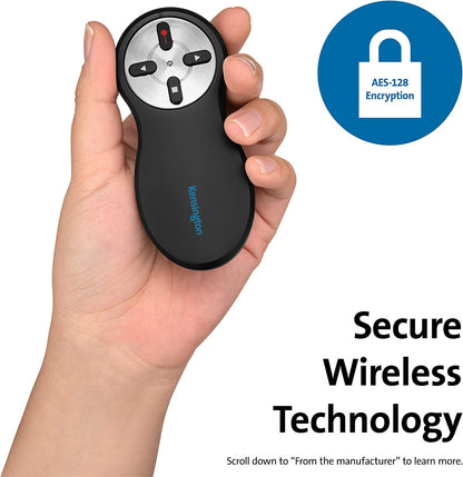 Kensington Wireless Presenter with Red Laser Pointer - New Model (K33272WW) Red Pointer - new version