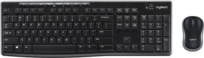 Logitech Conference Video Conference Webcam, HD 1080p Camera with Built-in Speakerphone &amp; MK270 Wireless Keyboard and Mouse Combo - Keyboard and Mouse Included, Long Battery Life