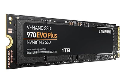 Samsung 970 EVO Plus SSD 1TB, M.2 NVMe Interface Internal Solid State Hard Drive With V-NAND Technology For Gaming, Graphic Design, MZ-V7S1T0B/AM