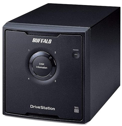Buffalo DriveStation Quad USB 3.0 4-Drive 24 TB Desktop DAS (HD-QH24TU3R5)