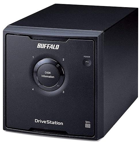 Buffalo DriveStation Quad USB 3.0 4-Drive 24 TB Desktop DAS (HD-QH24TU3R5)