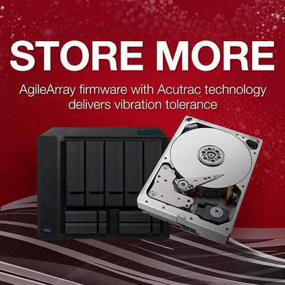 Seagate IronWolf 10TB NAS Internal Hard Drive HDD – CMR 3.5 Inch SATA 6Gb/s 7200 RPM 256MB Cache for RAID Network Attached Storage, Rescue Services (ST10000VN000)