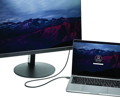 StarTech.com 6ft/1.8m USB C to DisplayPort 1.2 Cable 4K 60Hz - USB-C to DP Adapter HBR2 - USB Type-C DP Alt Mode to DP Monitor Video Cable (CDP2DPMM6B) - Limited stock, see similar item CDP2DP2MBD 6 ft / 2 m Black