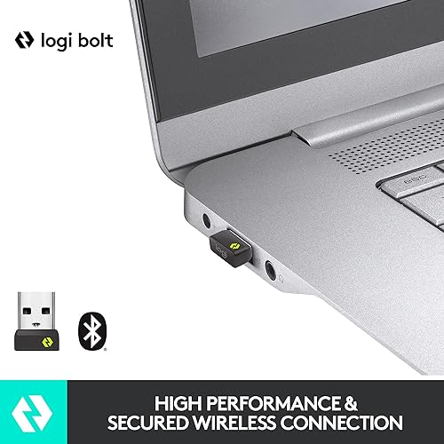 Logitech MX Keys Mini Wireless Illuminated Keyboard for Business, Compact, Logi Bolt Technology, Backlit, Rechargeable, Globally Certified, Windows/Mac/Chrome/Linux - Graphite
