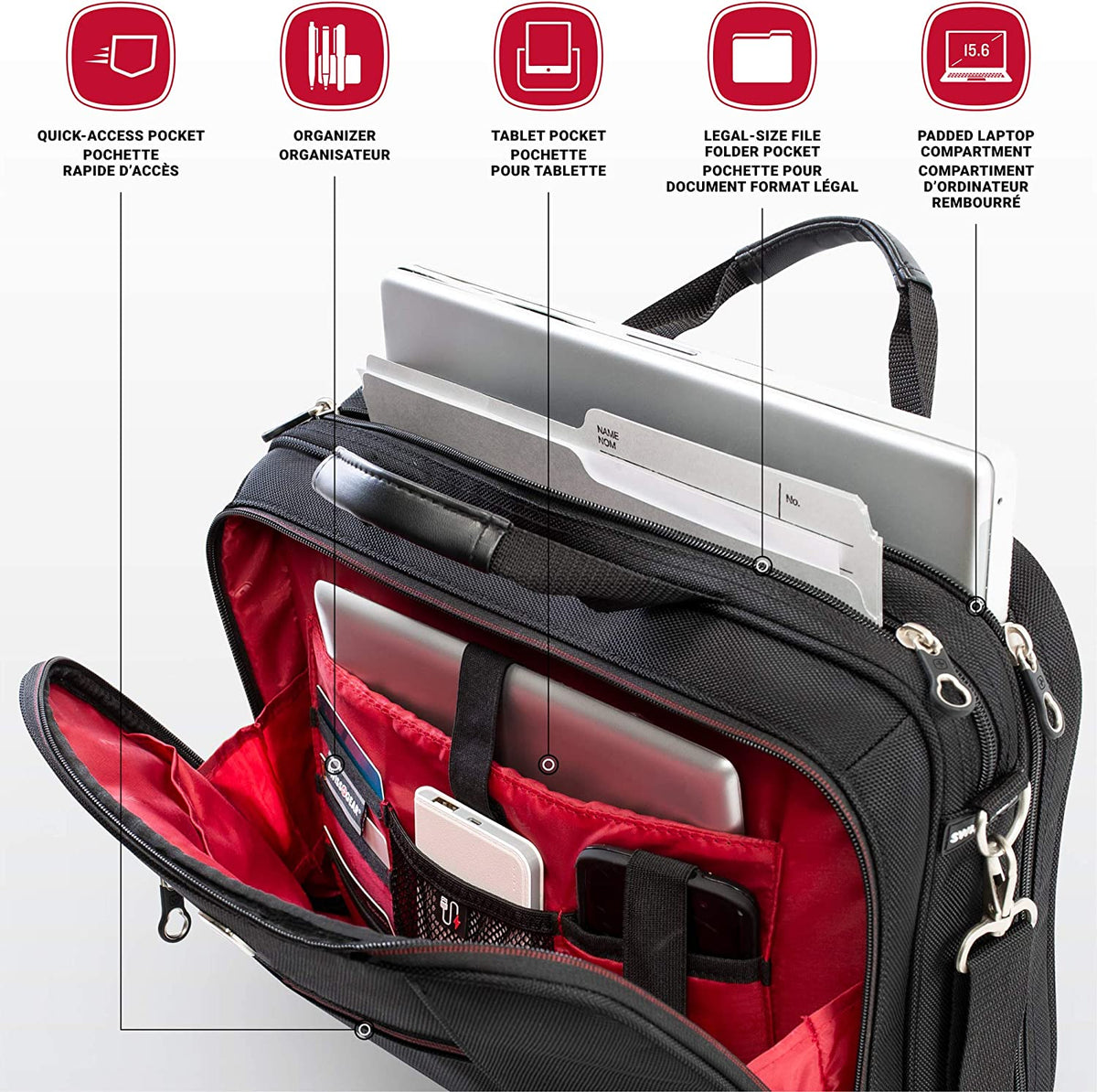 Swissgear Swiss Gear Ballistic Top-Loading 15.6" Laptop Case (SWA0907)