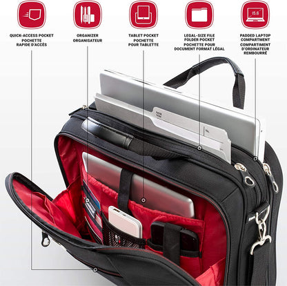 Swissgear Swiss Gear Ballistic Top-Loading 15.6" Laptop Case (SWA0907)